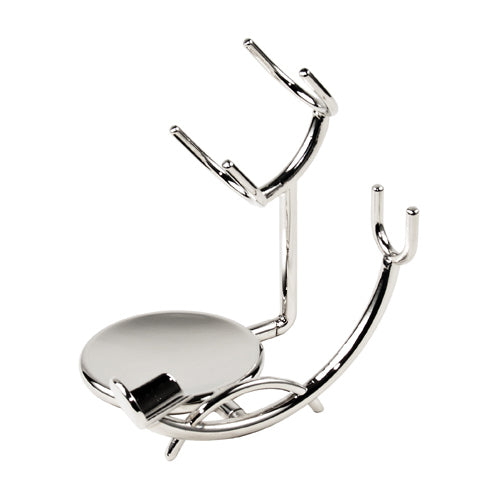 Super Safety Razors Low Profile Shaving Stand - Chrome