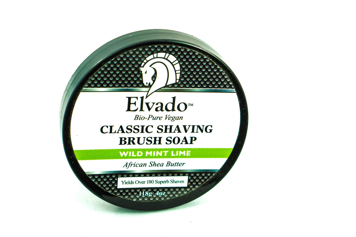 Elvado Classic Shaving Soap - Wild Mint Lime
