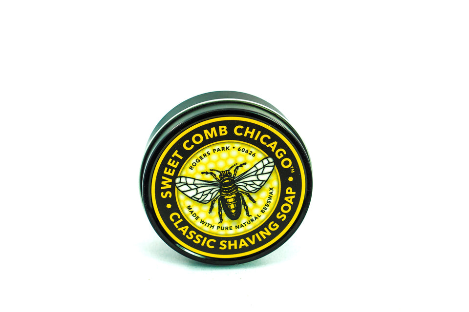 Sweet Comb Chicago Classic Shave Soap - White Pepper Lavender