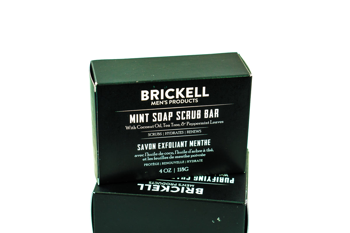 Brickell Bar Soap - Mint