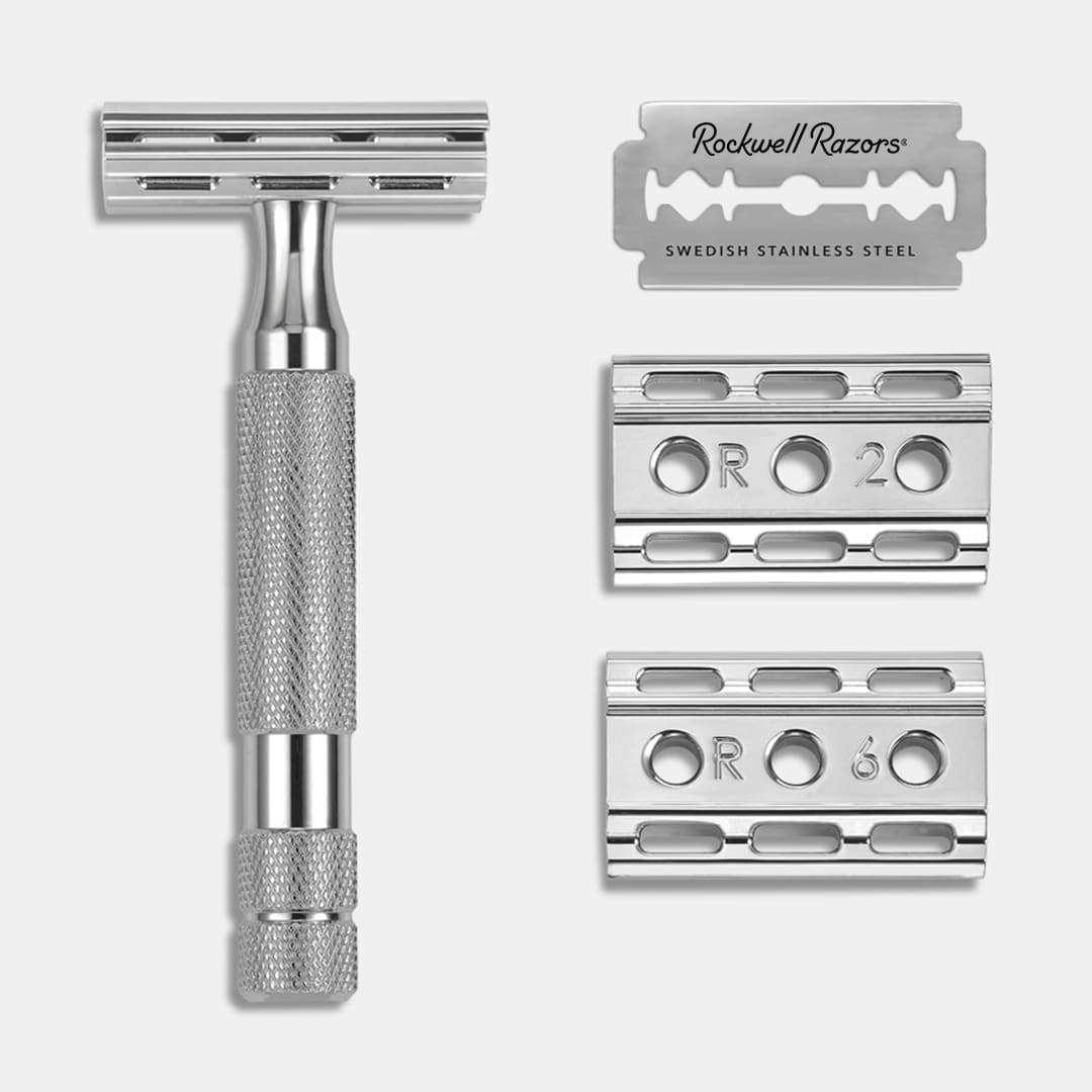 Rockwell Razors 6C - White Chrome