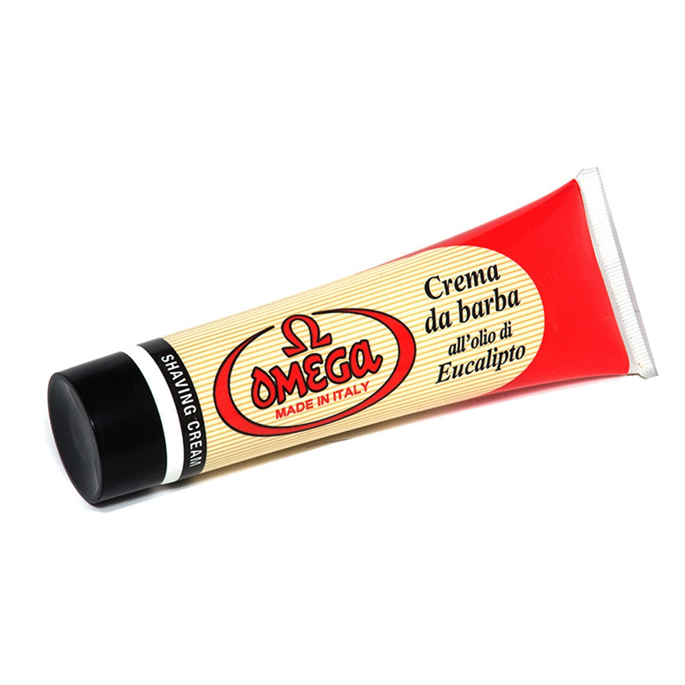 Omega Shaving Cream - Eucalyptus (Tube)